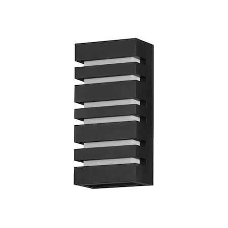 Maxim Lighting Keyes 14'' LED Outdoor Wall Sconce, Black 86262BK